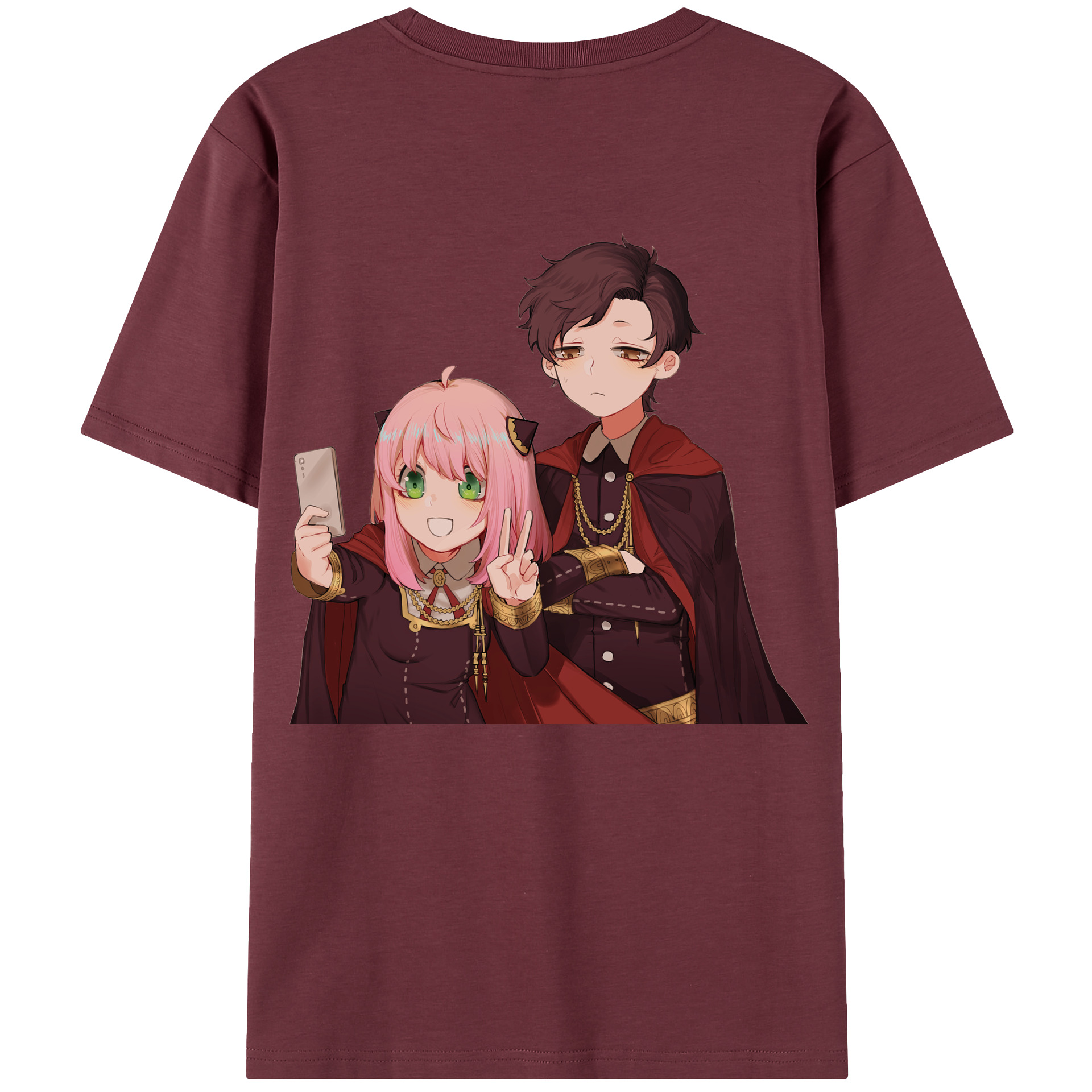 （画像用） SPY×FAMILY间谍家家酒 綿100％半袖Tシャツ（背面プリント）